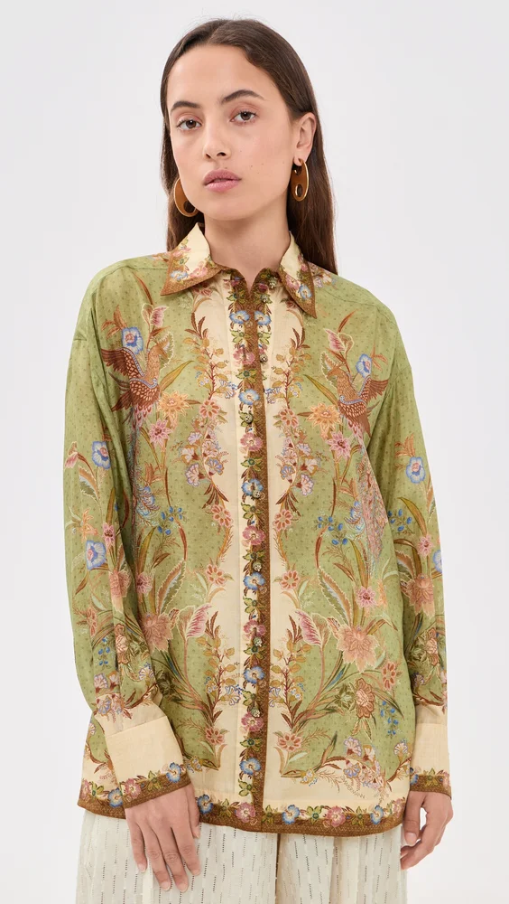 Indra Relaxed Silk Shirt