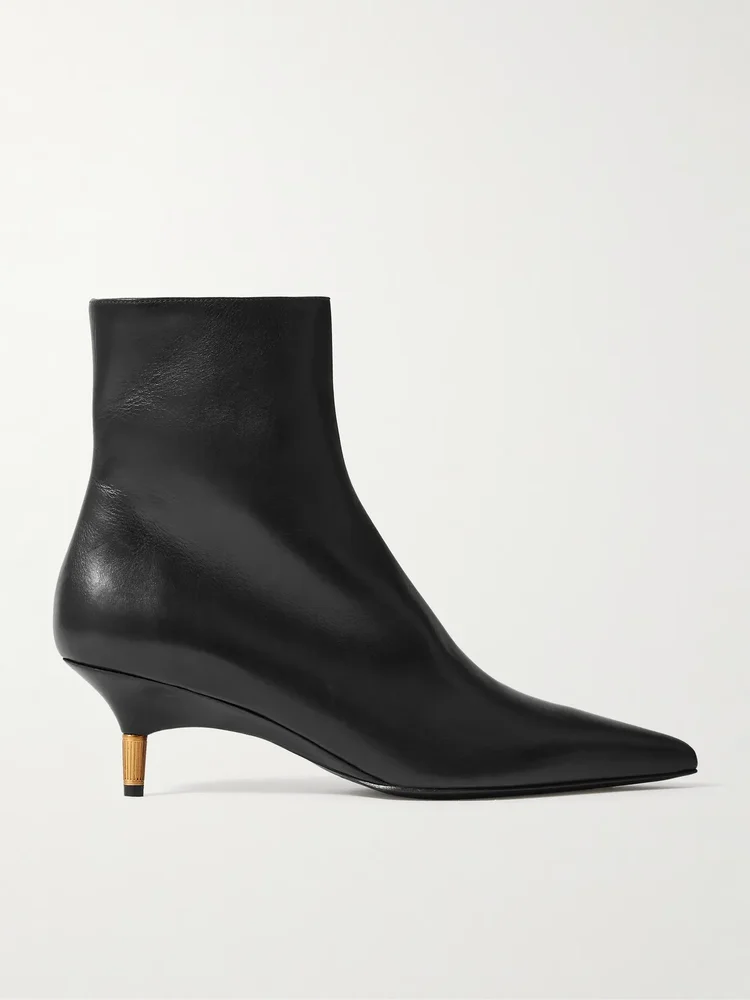 Bella leather ankle boots
