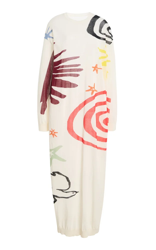 Alice Cotton-Blend Maxi Dress