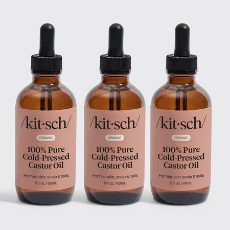 KITSCH 100% Pure Castor Oil 3-Pack