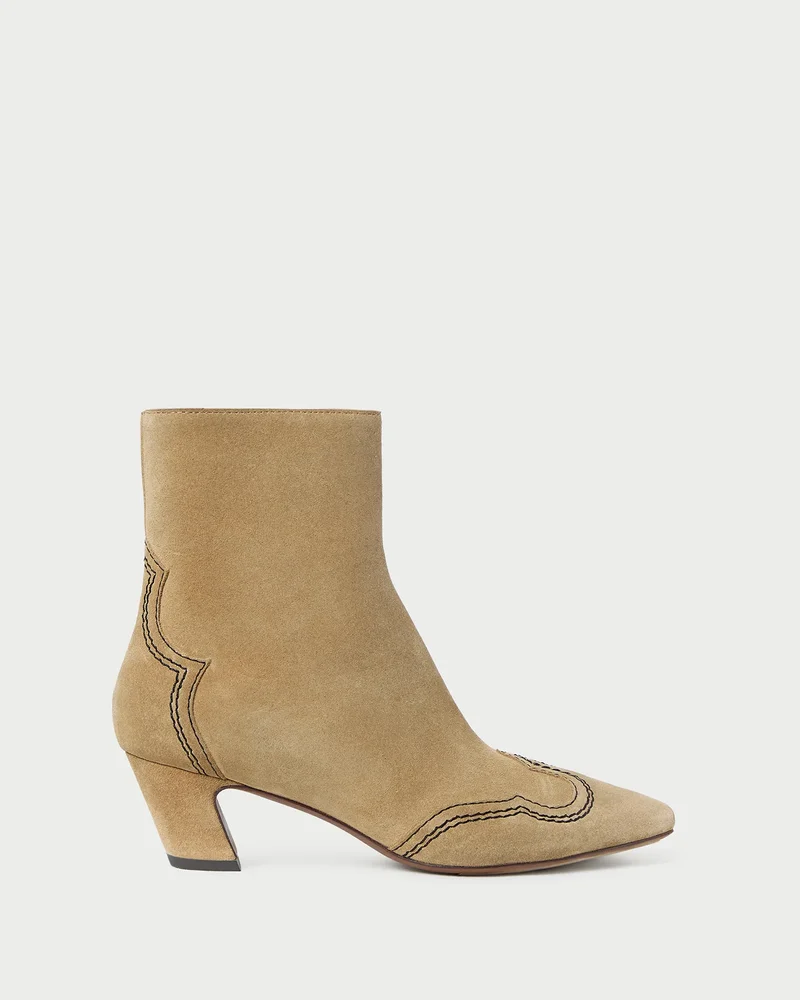 Loeffler Randall Harlan Sand Suede Ankle Boot