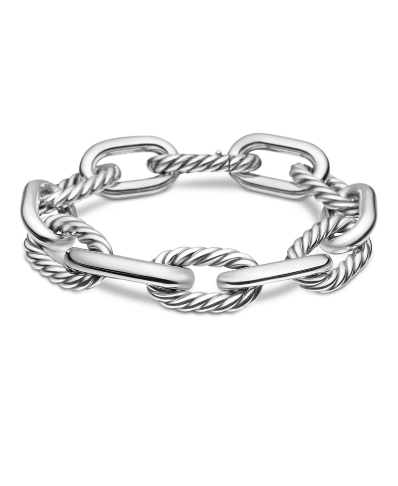 DY Madison® Chain Bracelet in Sterling Silver, 13.5mm