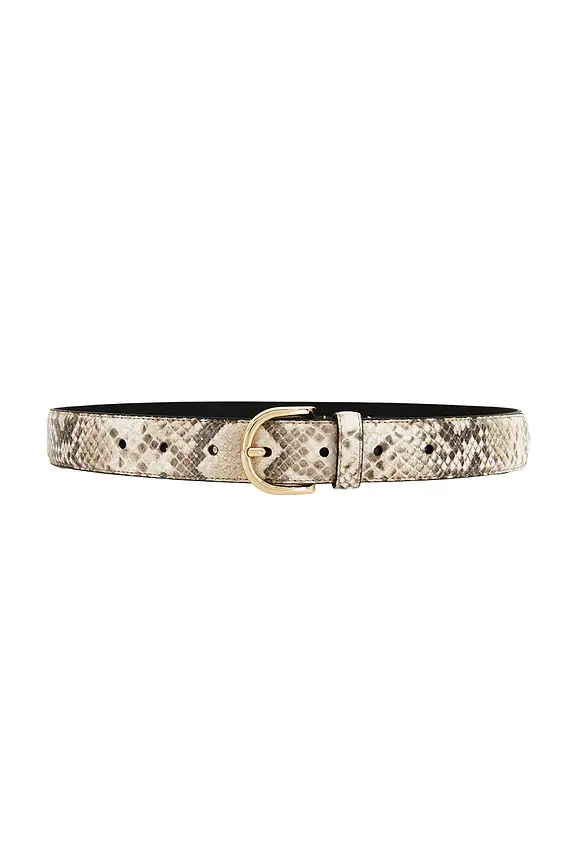 The Snake Print Juni Belt