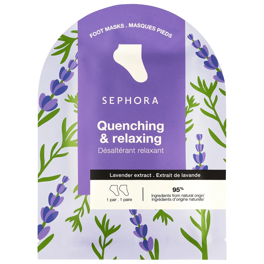 Nourishing Foot Mask in Coconut + Lavender