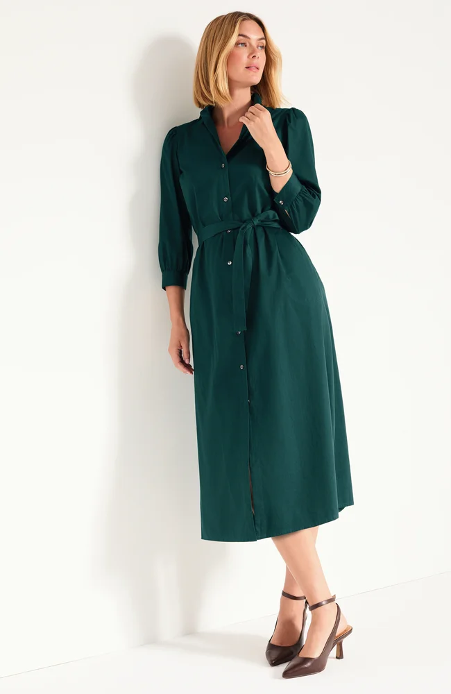 Belted Shirtdress