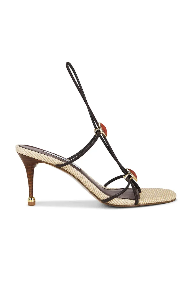 Nice Stretch Raffia Featherweights Sandal