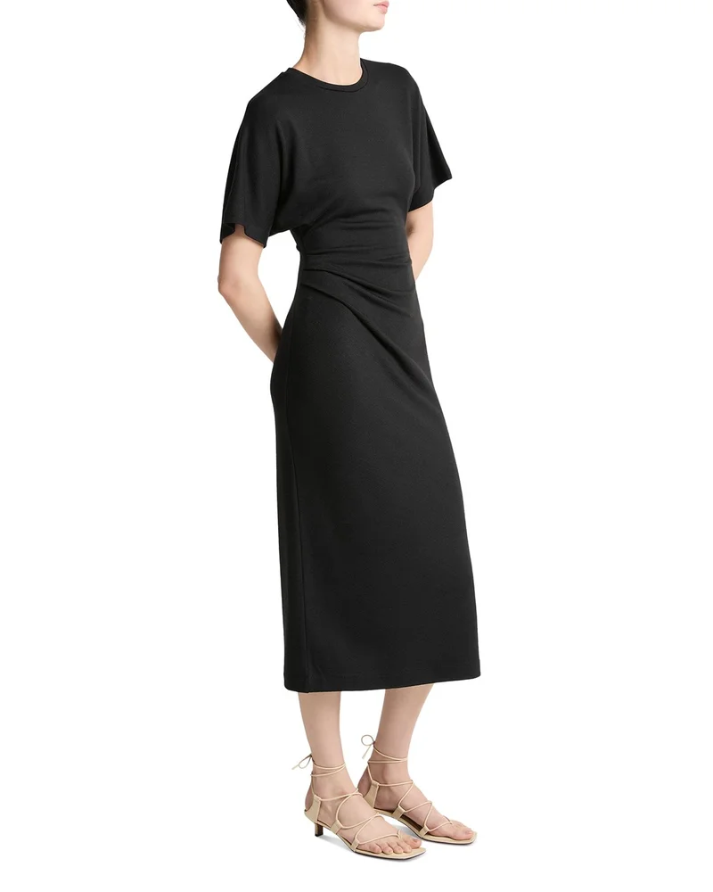 Ruched Midi Dress