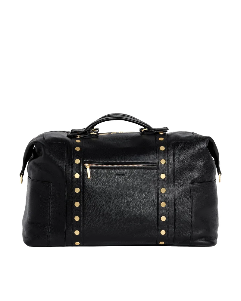 LAX Intl | Black/Brushed Gold Red Zip