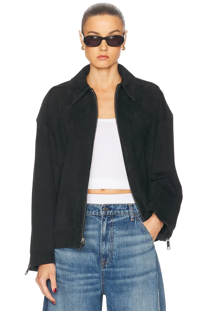 Alek Suede Jacket