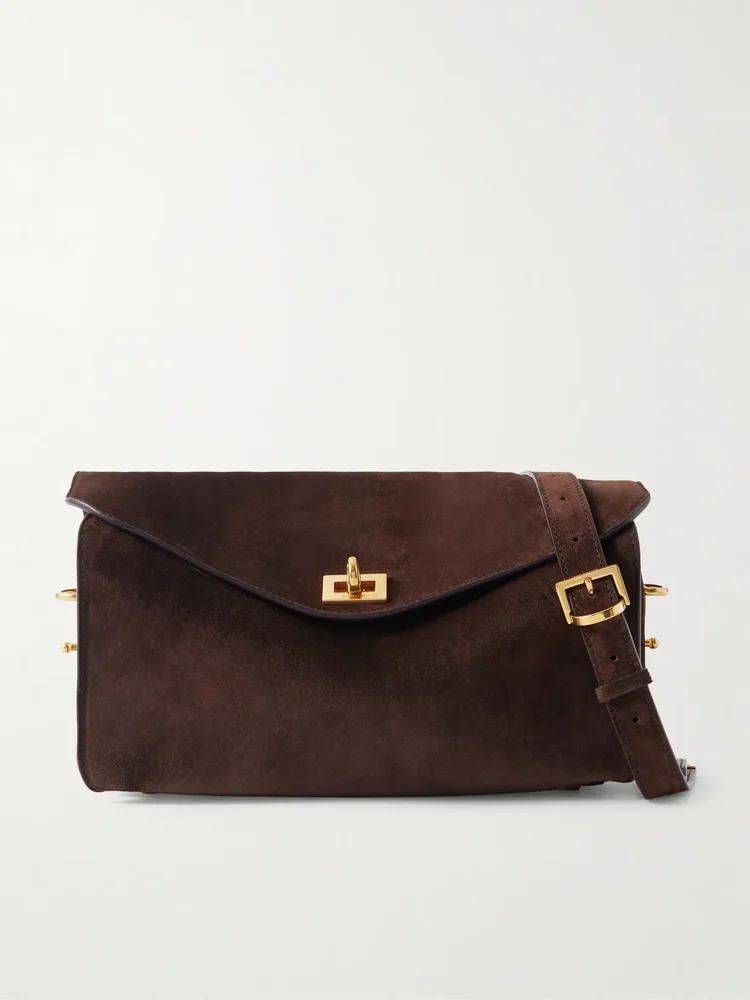 le 7 suede shoulder bag