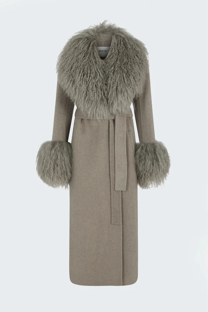 Lily Wool Coat Sterling
