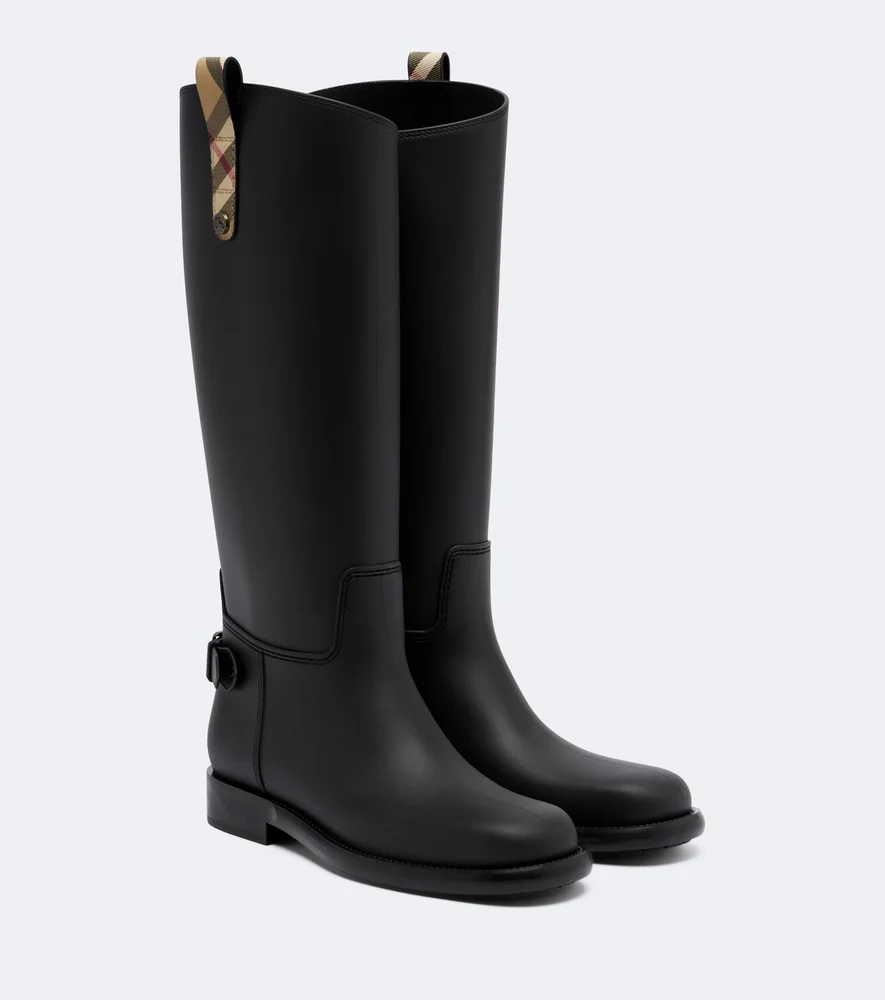 Burberry Check Rain Boots