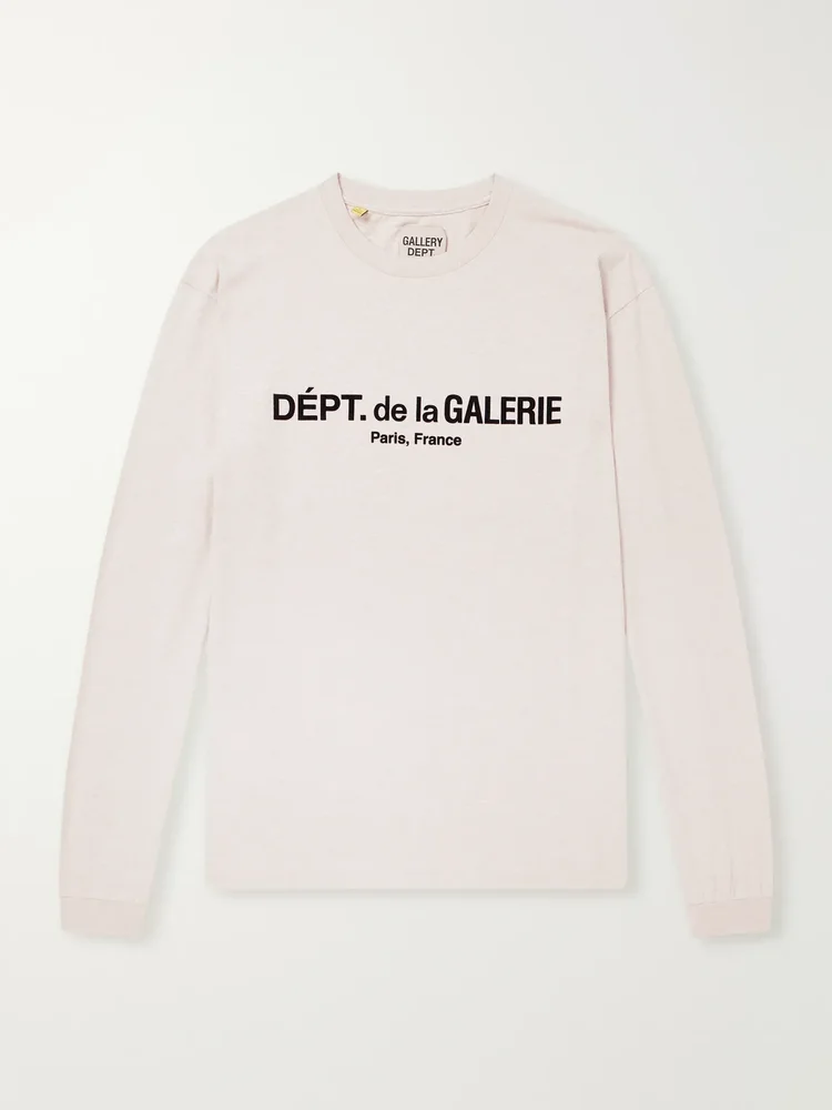 Logo-Appliquéd Cotton-Jersey T-Shirt