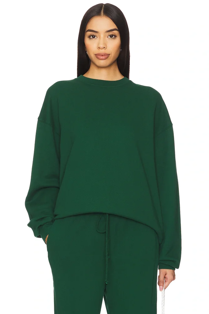 x REVOLVE Eco Fleece Crewneck Sweatshirt