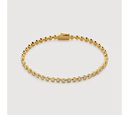 Round Diamond Tennis Bracelet 1.1mm