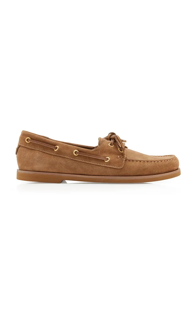 Vandée Suede Boat Shoes