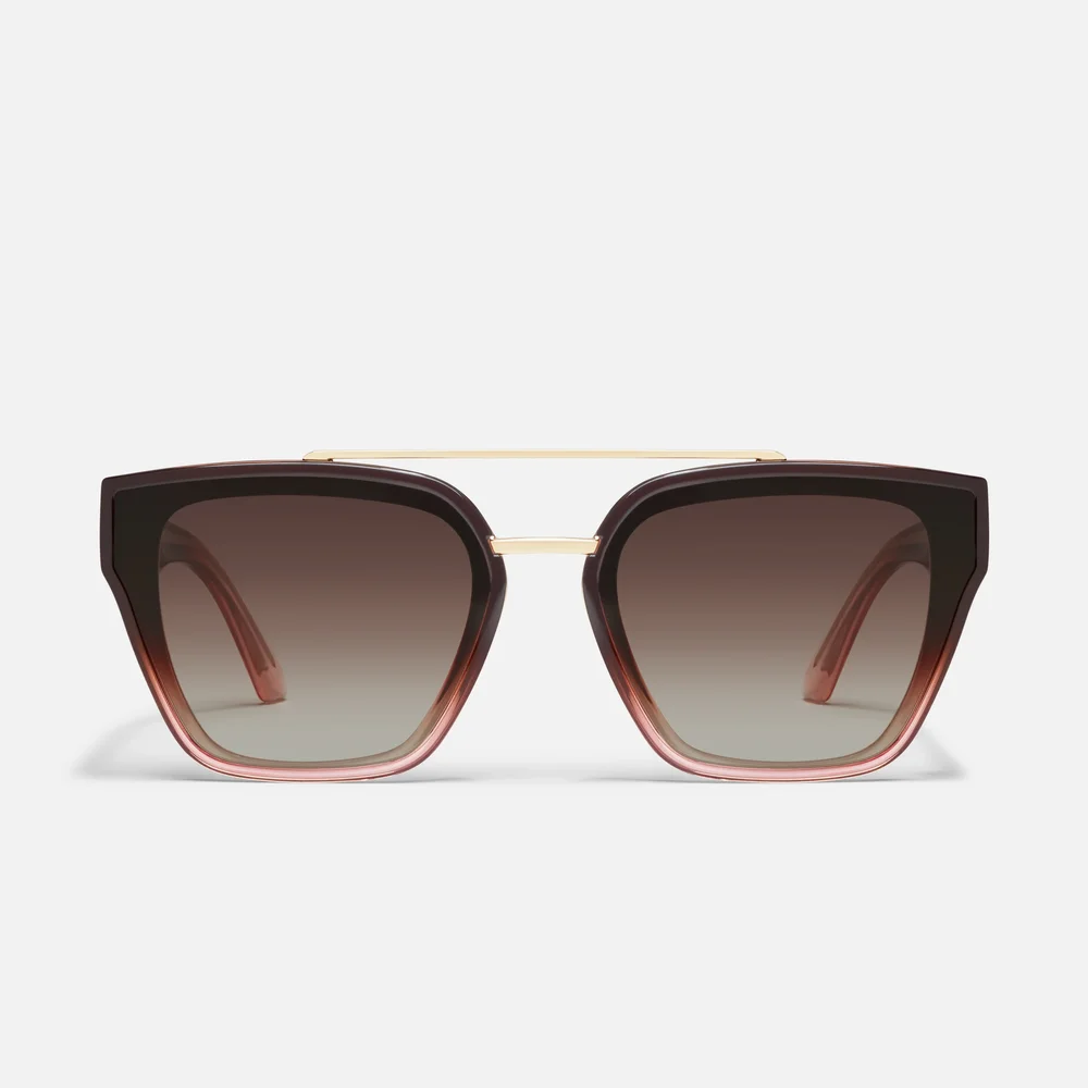 Sweet Talker Sunglasses, Chocolate Peony / Brown