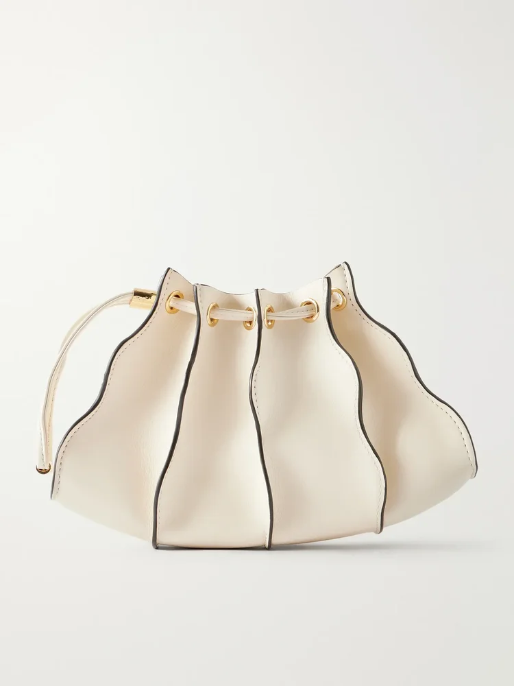 Adria small leather shoulder bag