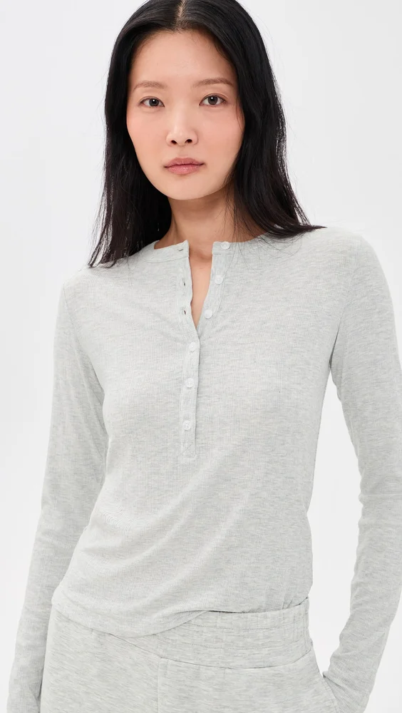 Kesia Long Sleeve Henley Top