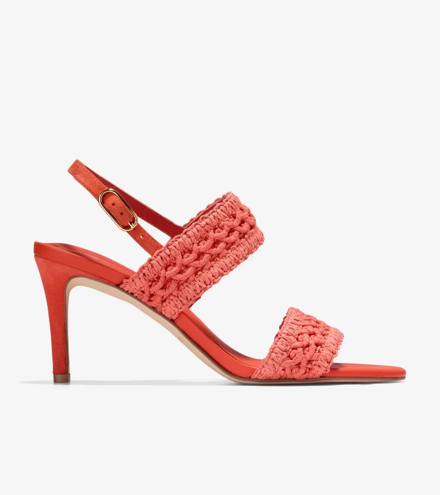 Harlan Double Band Sandal in Summer Fig