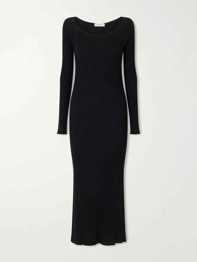 Ternil ribbed cashmere maxi dress