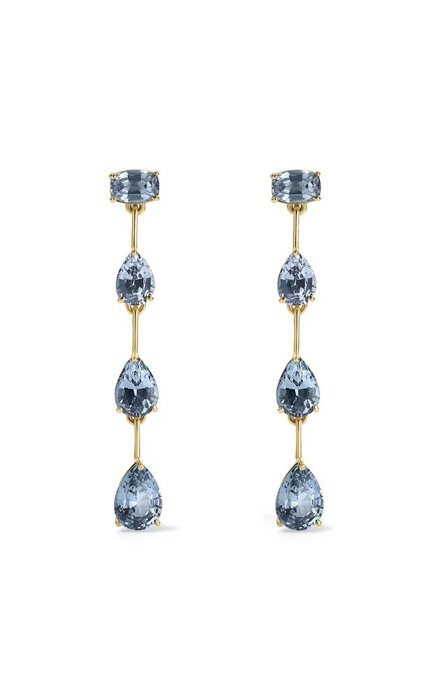 Vivienne 18K Yellow Gold Spinel Earrings
