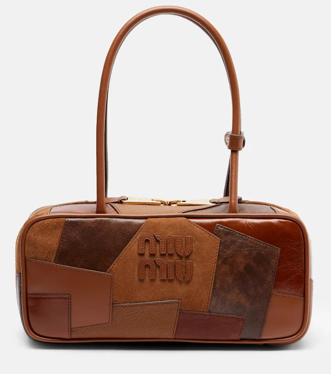 Beau Small leather top-handle bag