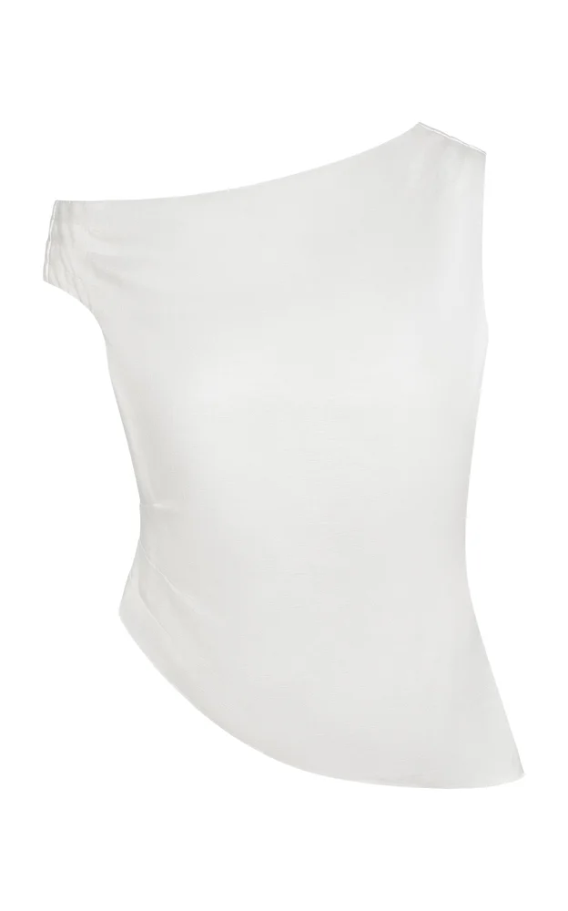 Cold Shoulder Asymmetrical Top