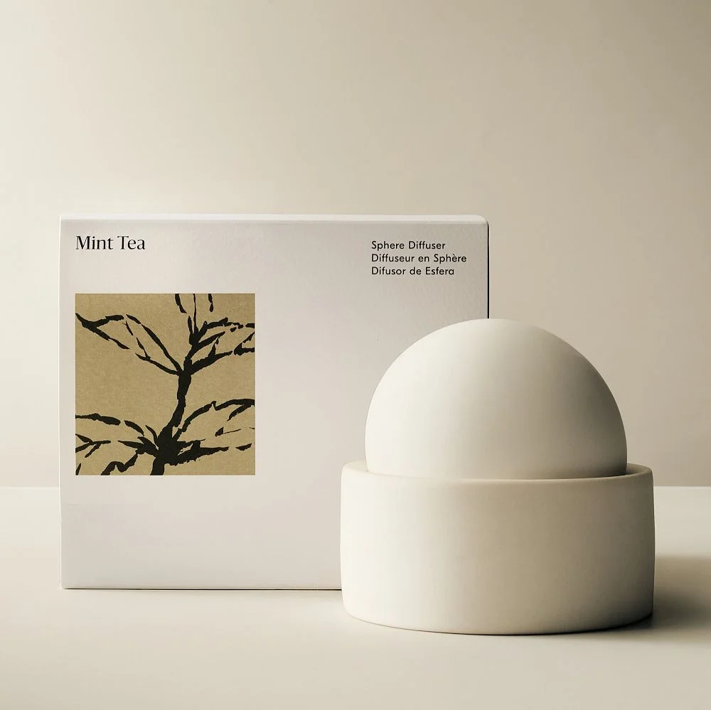 Homescent Sphere Diffuser, Mint Tea