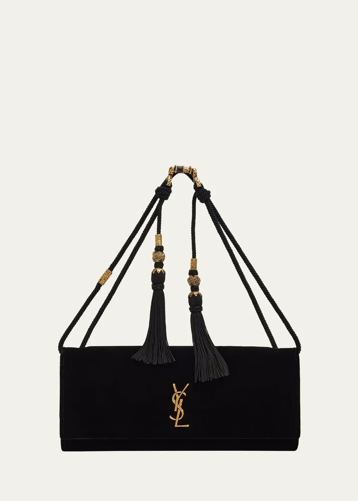 Kate YSL Velvet Shoulder Bag