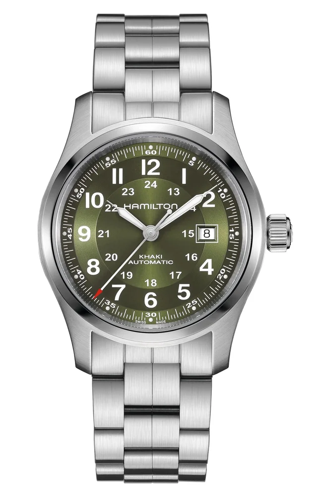Khaki Field Automatic Bracelet Watch, 42mm