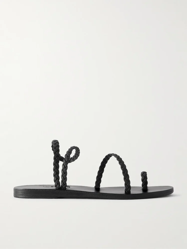 Eleftheria woven leather sandals