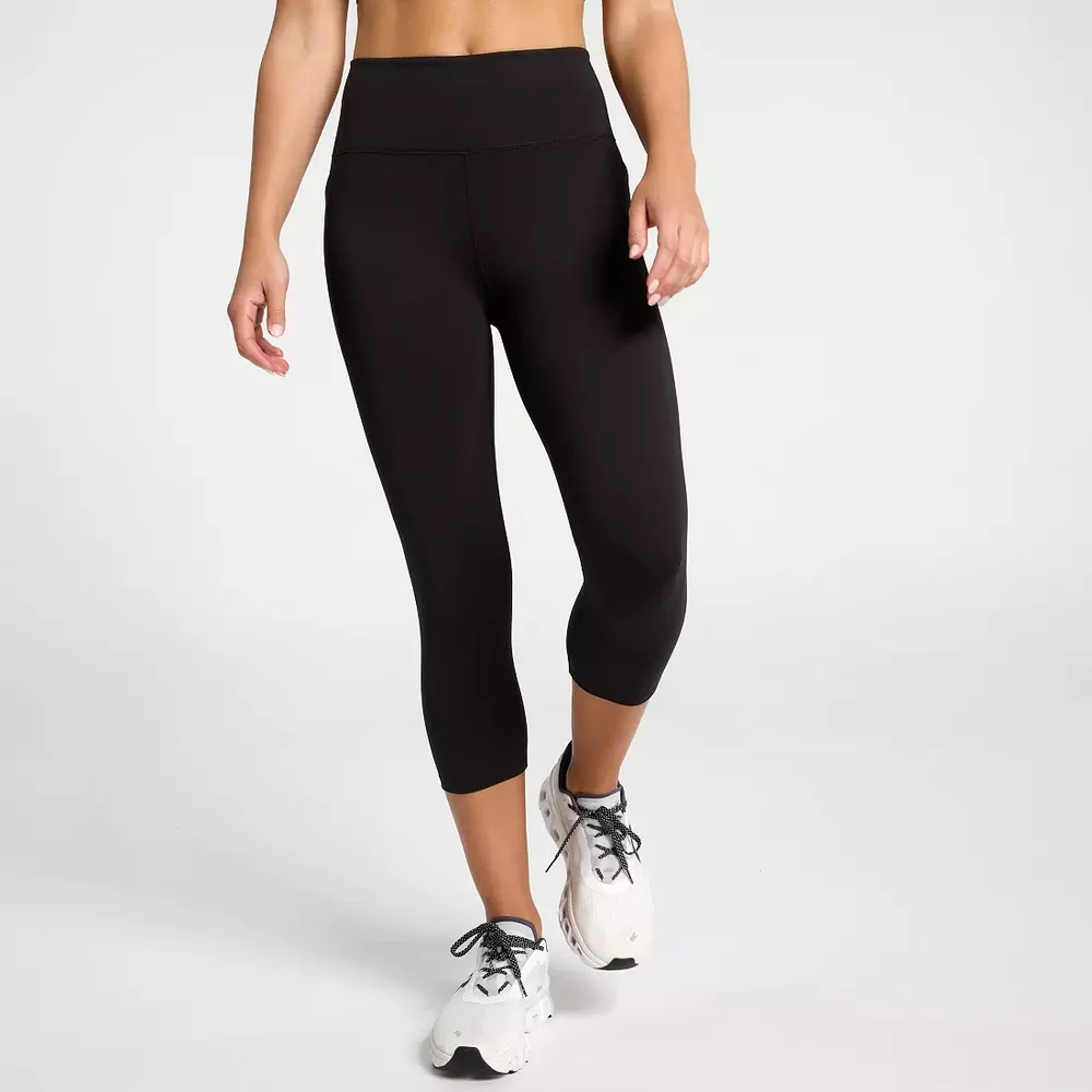 Women's Momentum Capris - Pure Black
