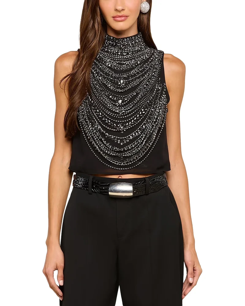 Yun Draped Crystal Tank