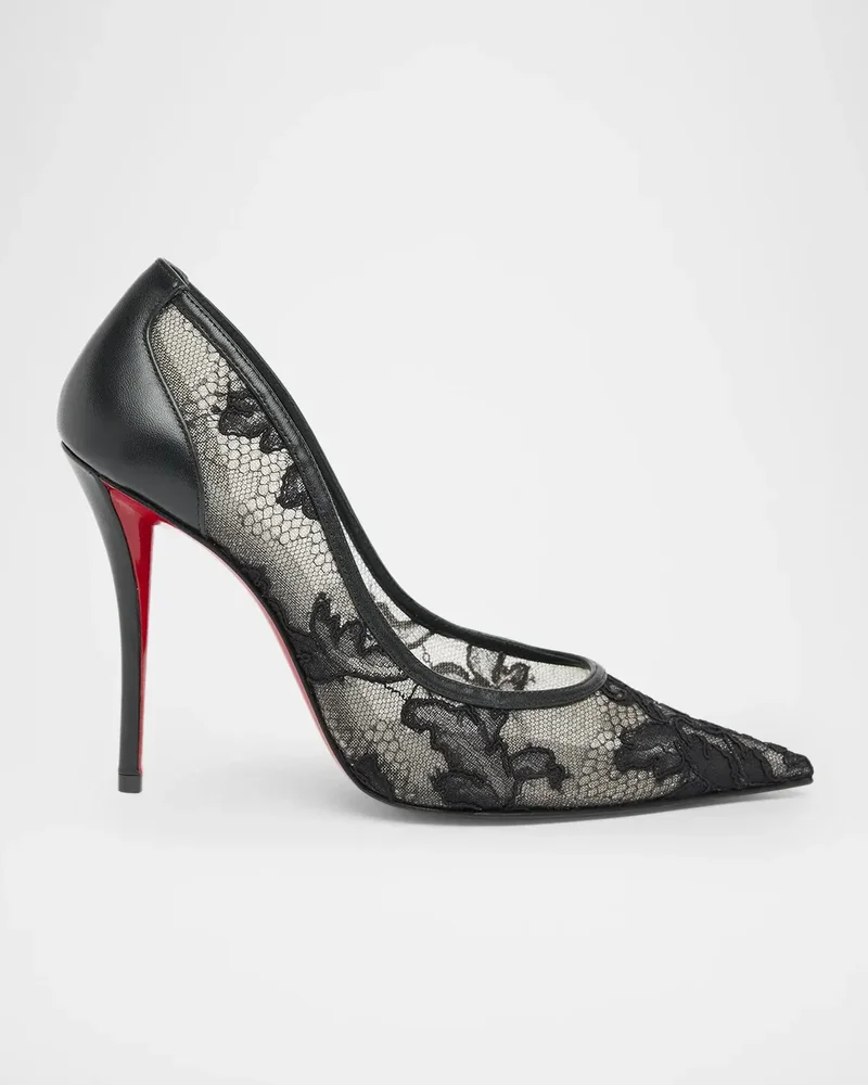 100mm Miss Z Lace Pumps