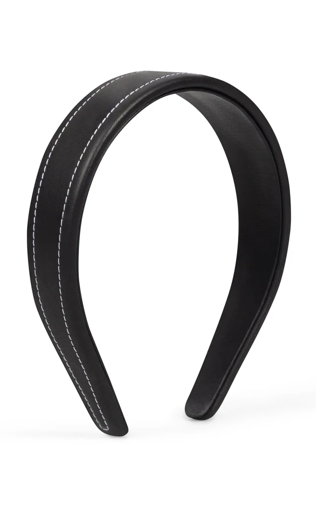 Viola Leather Headband