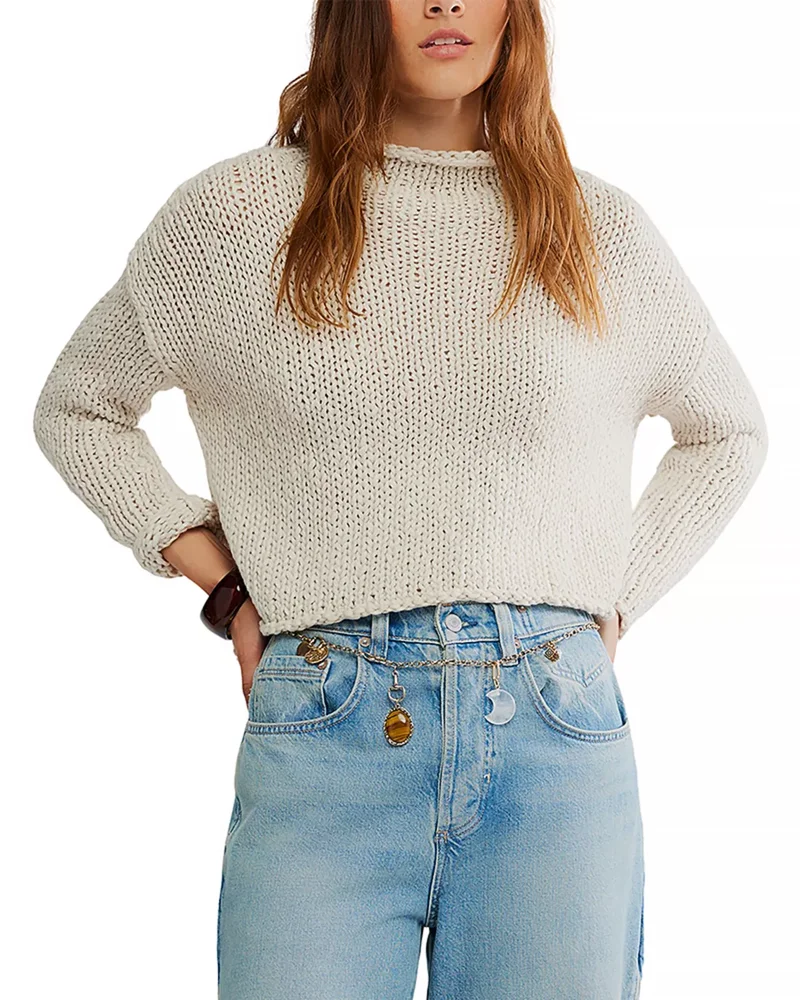 Opal Cropped Sweater
