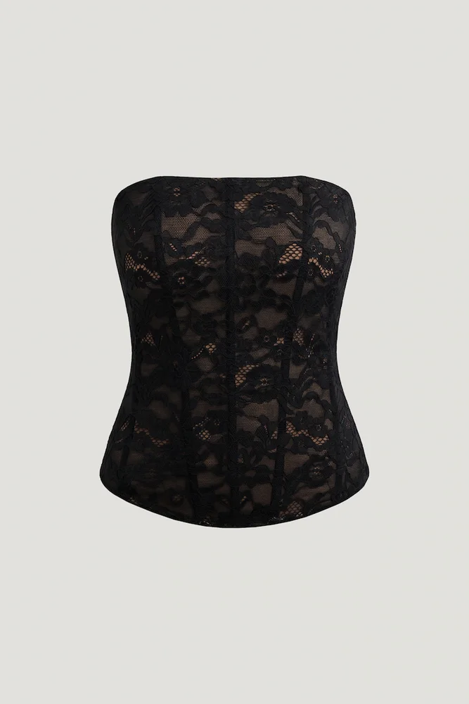 Lace Corset Top