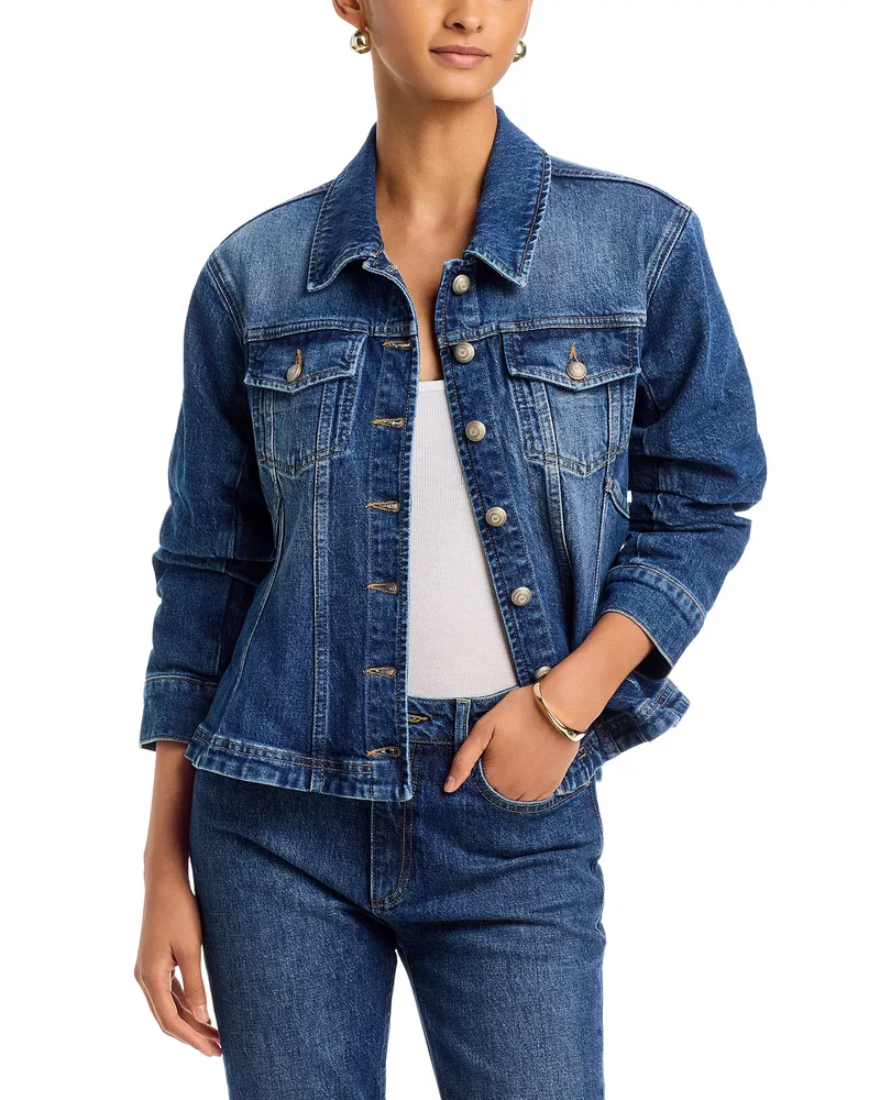 Gina Denim Jacket in Seine