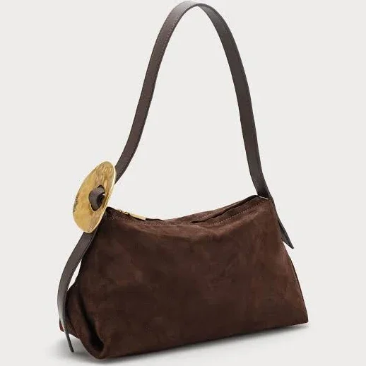 Cult Gaia Women's Preston Shoulder Bag in Brown