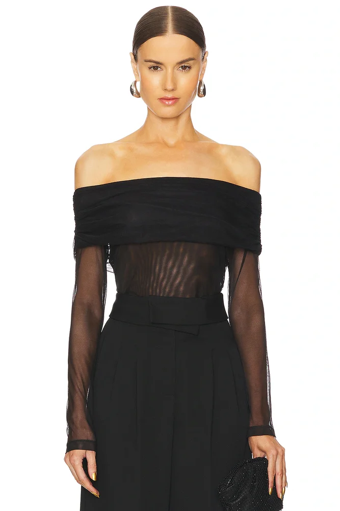 Sunset Mesh Top