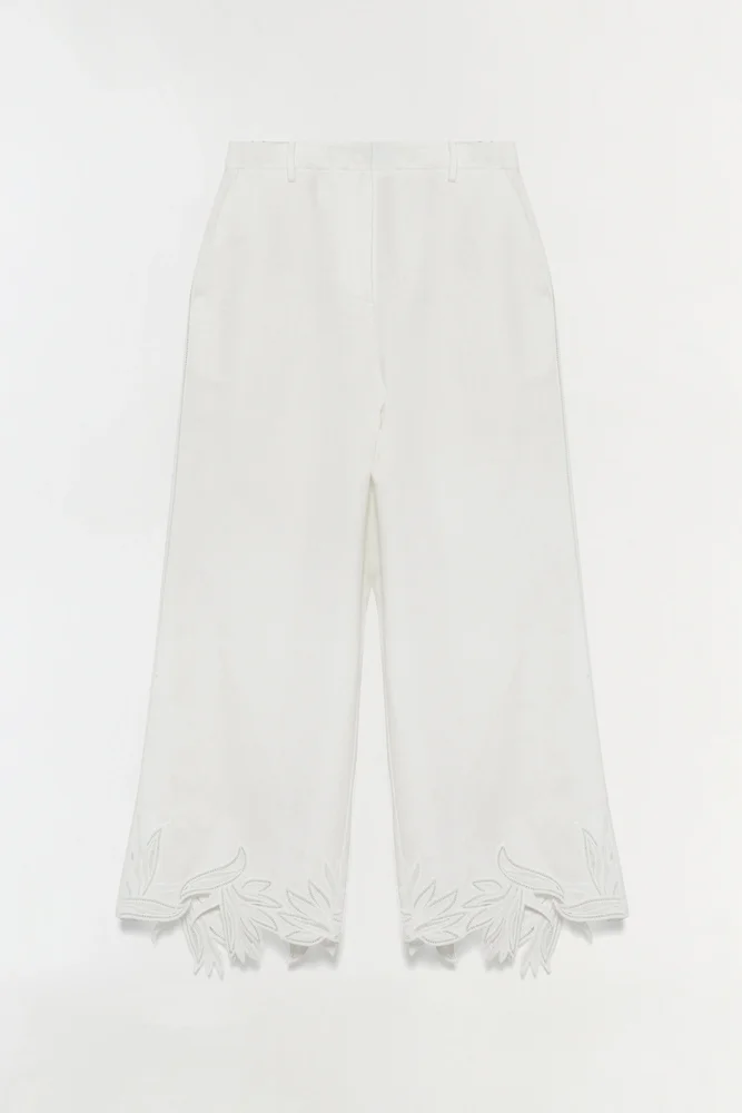 Kallin Cropped Wide Leg Pant