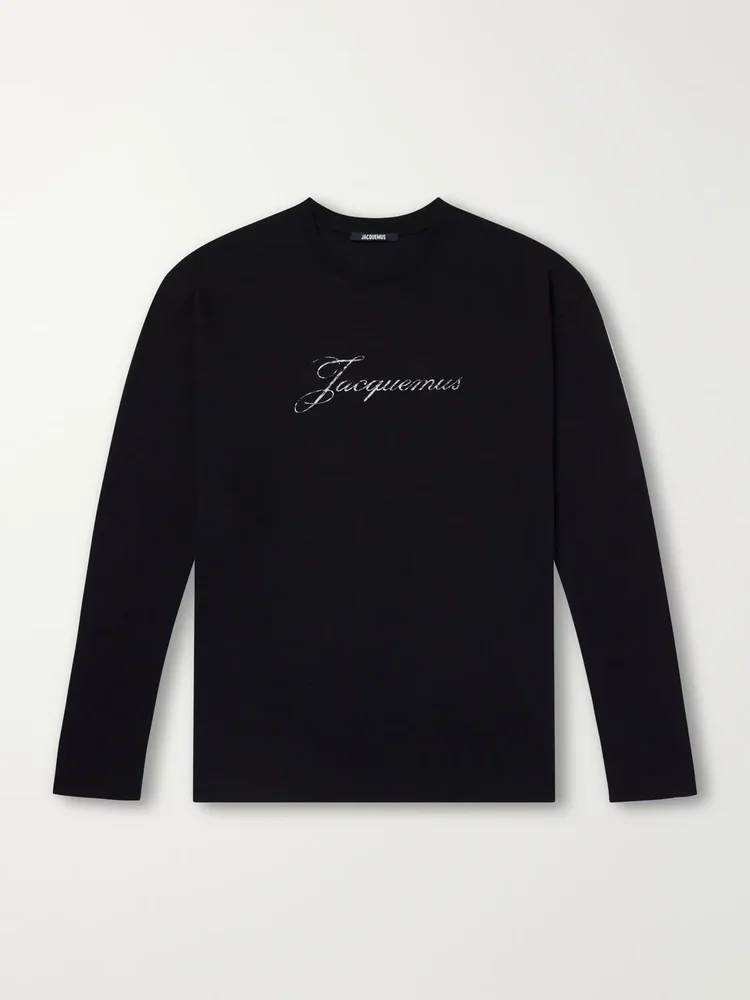 Logo-Printed Cotton and Hemp-Blend Jersey T-Shirt