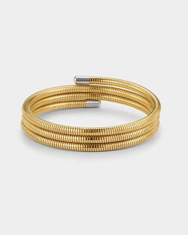 The Mini Palais Flex Snake Chain Bracelet- Gold