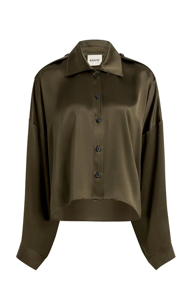 Bodine Washed Silk Top