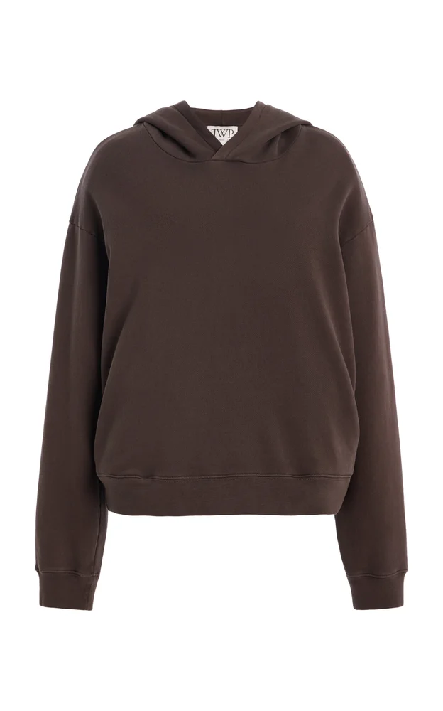 Knit Cotton Hoodie