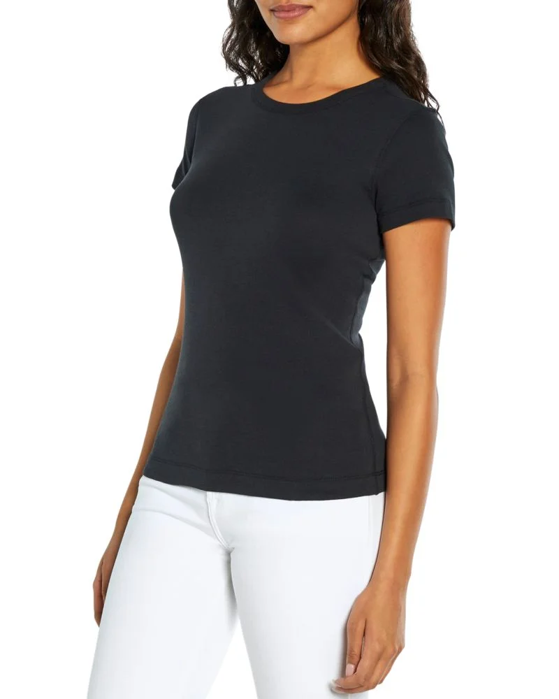 Cotton Short Sleeve Crewneck Tee