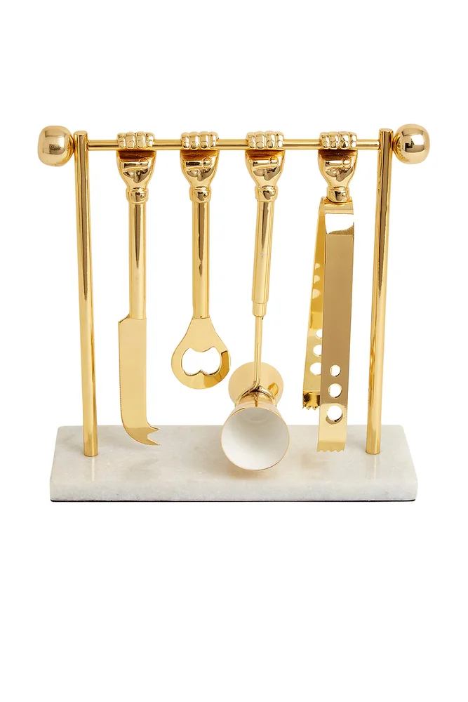 Barbell Barware Set