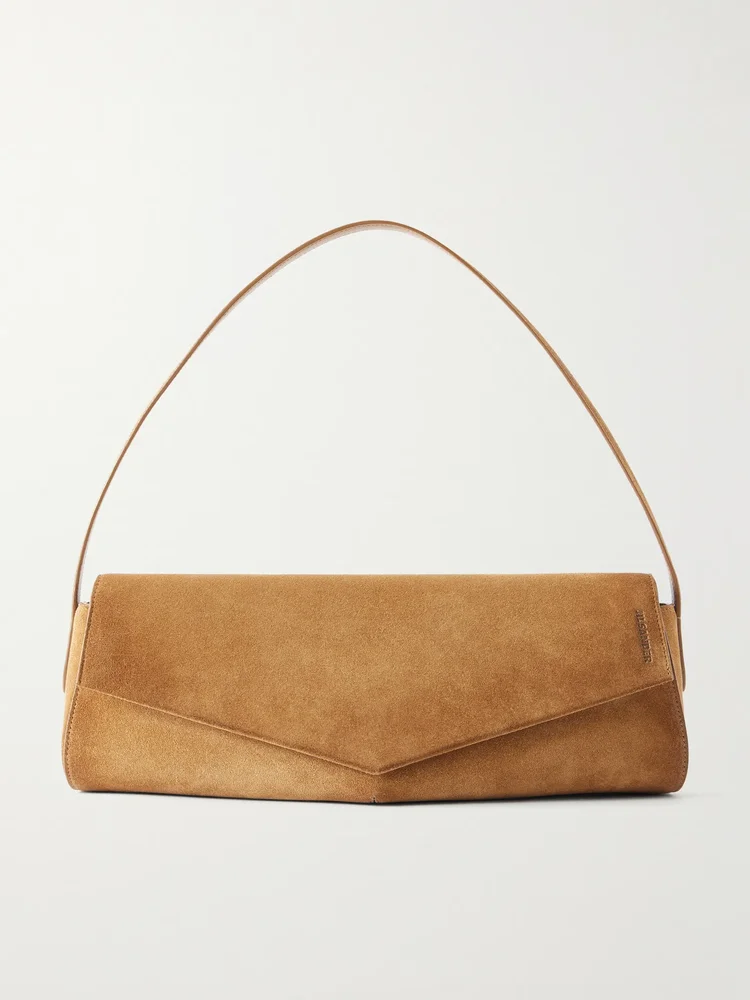 Kante suede shoulder bag