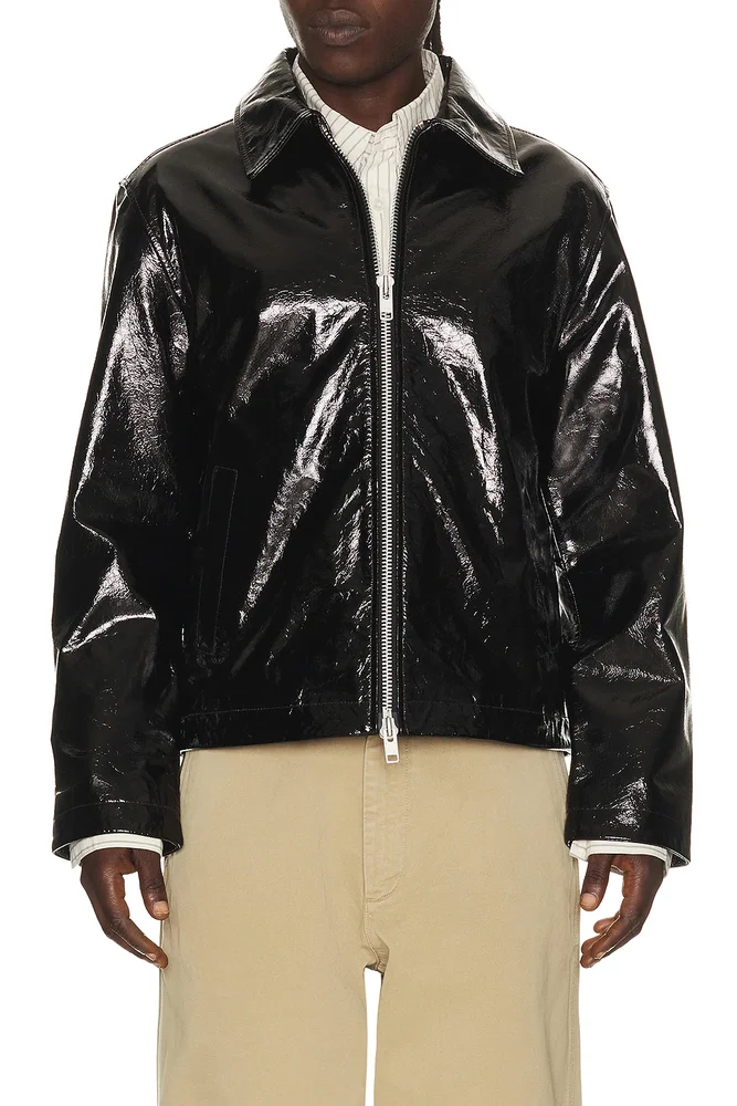 Short Leather Jacket